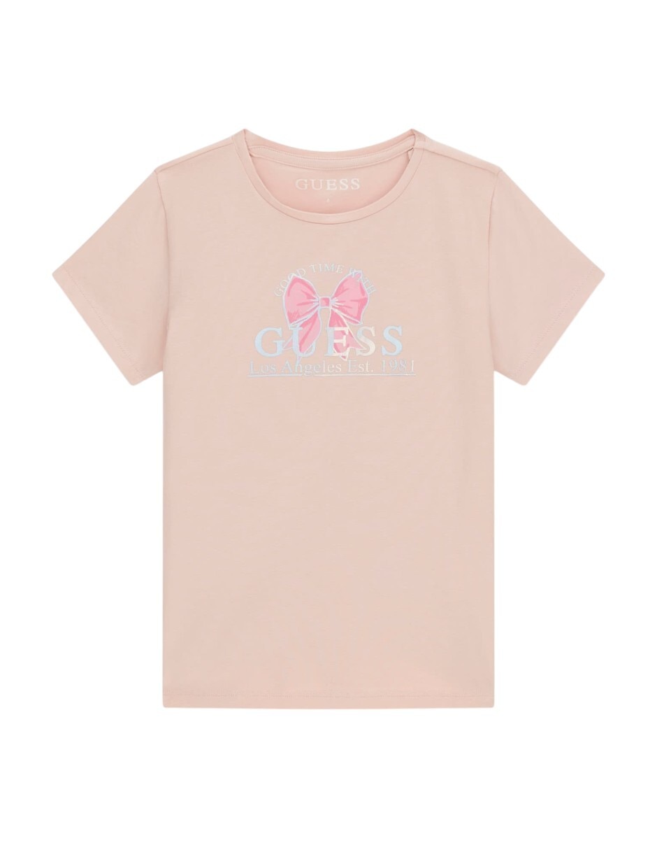 Playera manga corta infantil niña