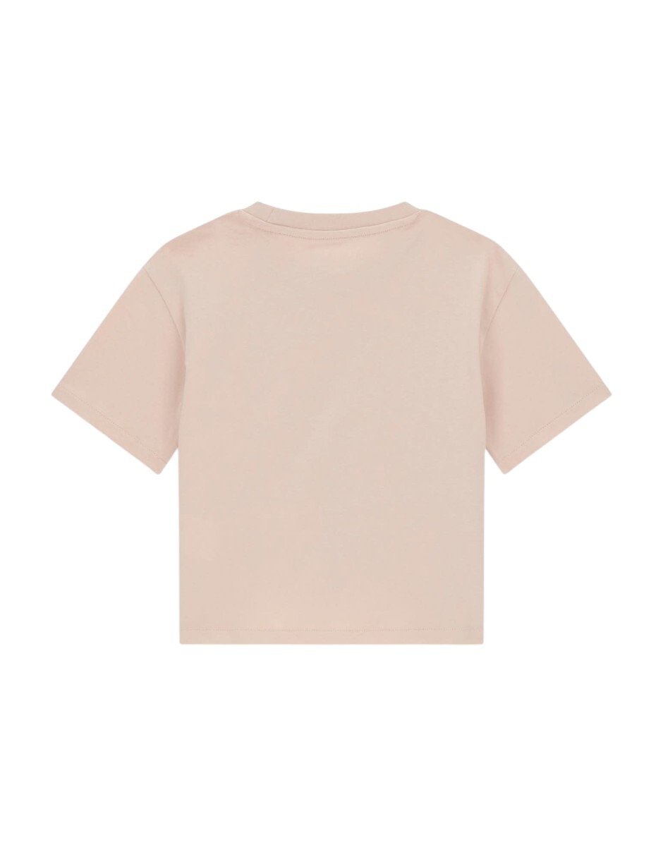 Playera guess manga regular infantil niña