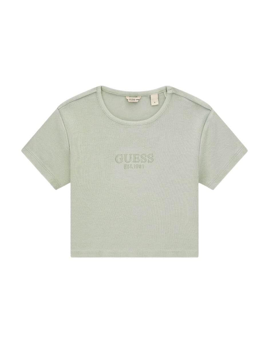 Playera guess manga corta infantil niña