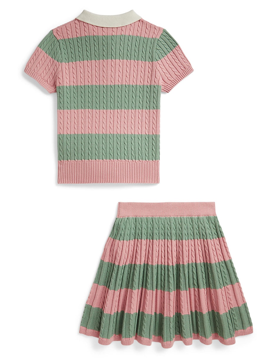 Conjunto de algodón para niña 2