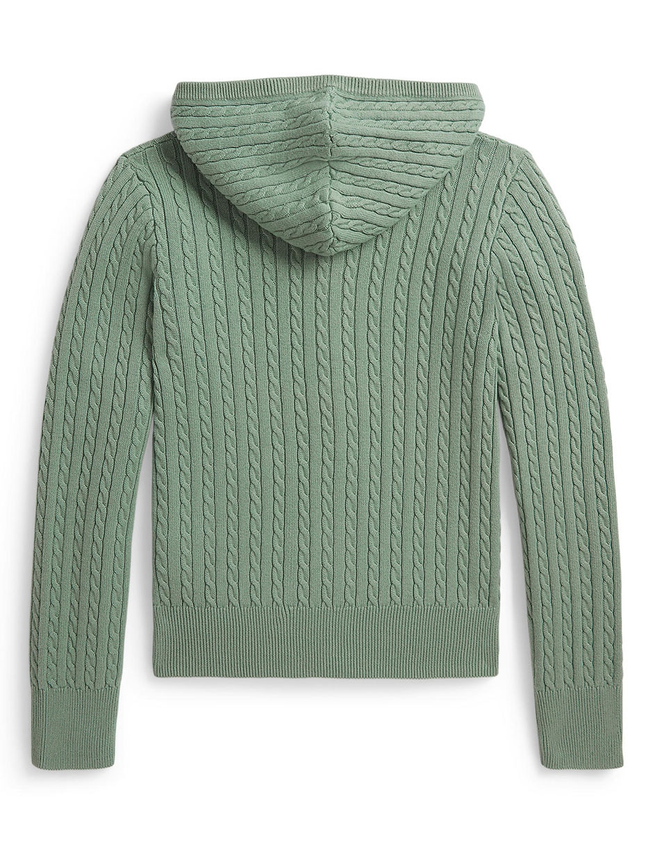 Suetér con capucha para hombre 2