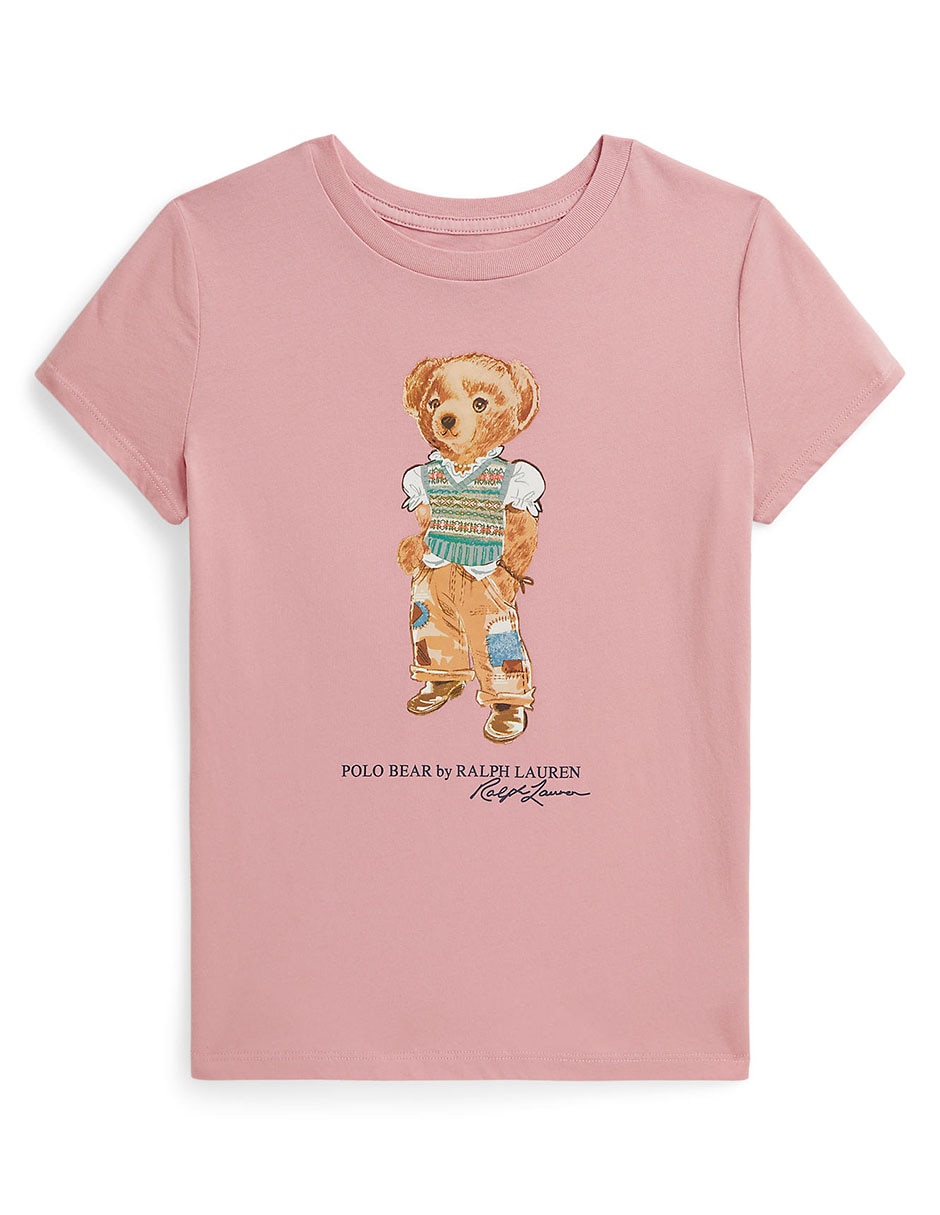 Playera polo manga corta para infantil