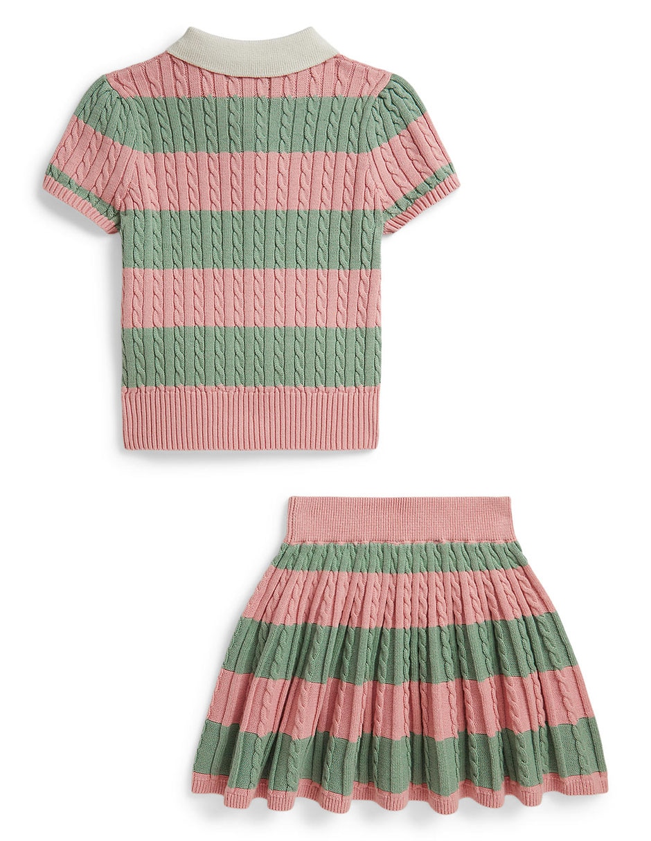 Conjunto de algodón para niña 2