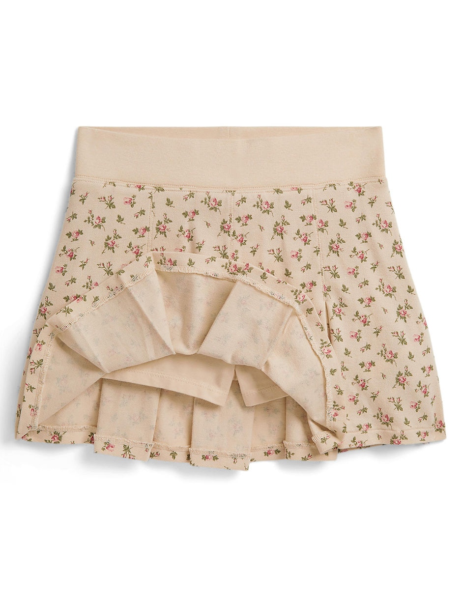 Conjunto falda de algodón sin manga para niña 3