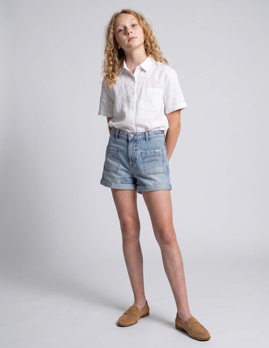 Short Calvin Klein para niña