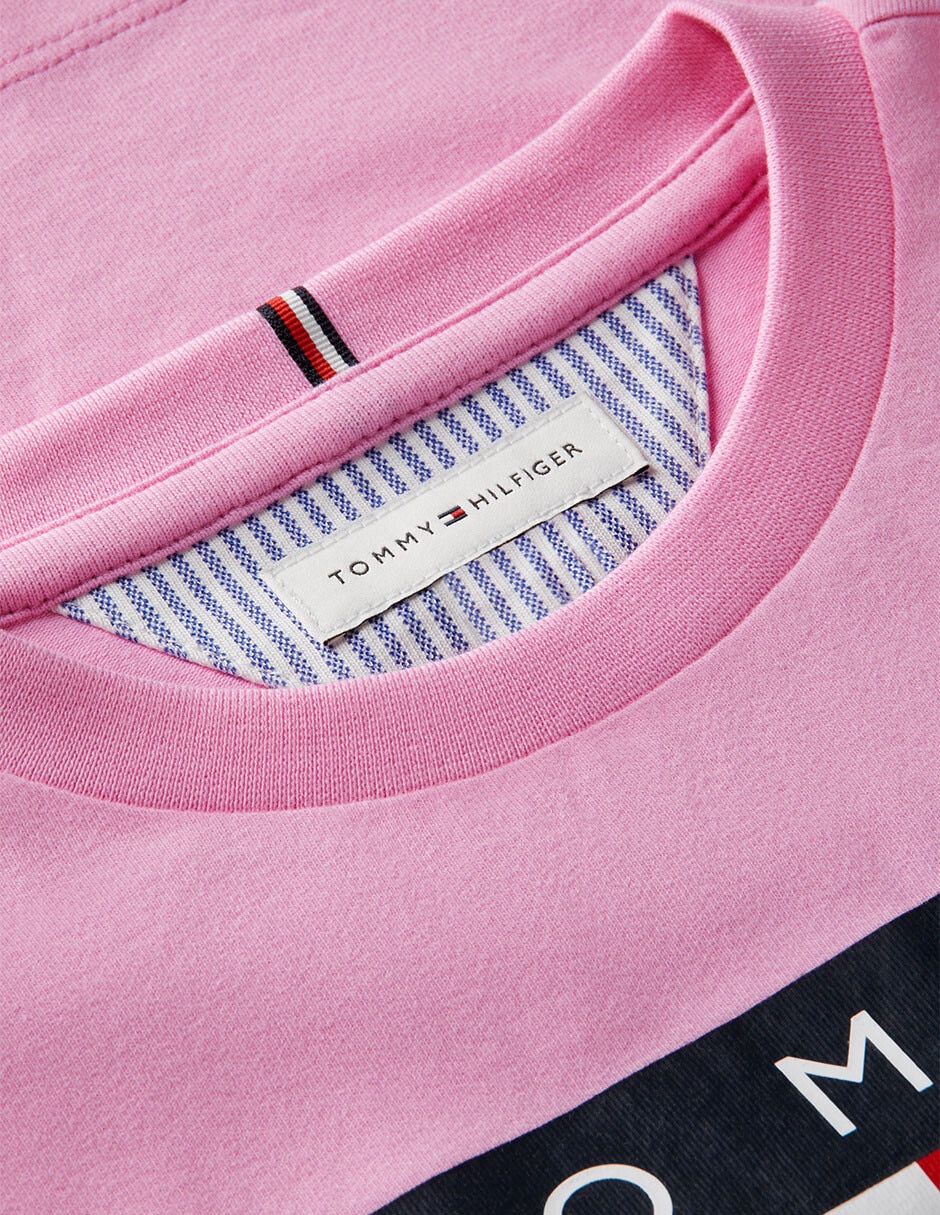 Playera Tommy Hilfiger manga corta para niña