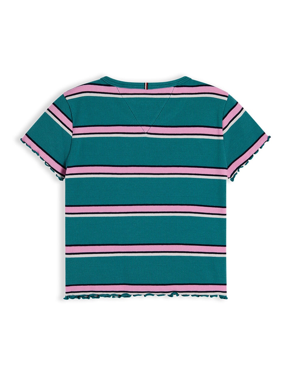 Playera Tommy Hilfiger manga corta para niña