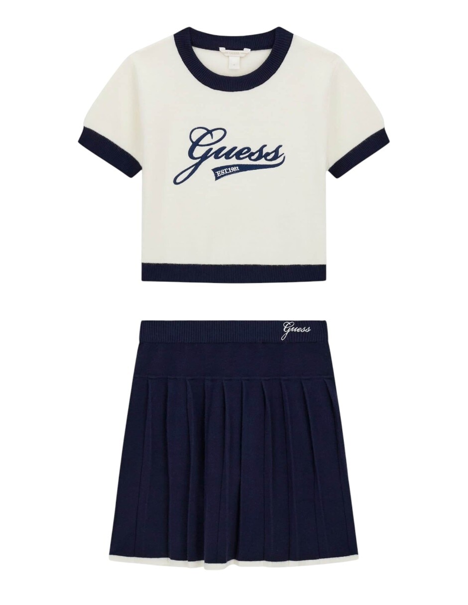 Playera manga corta para niña