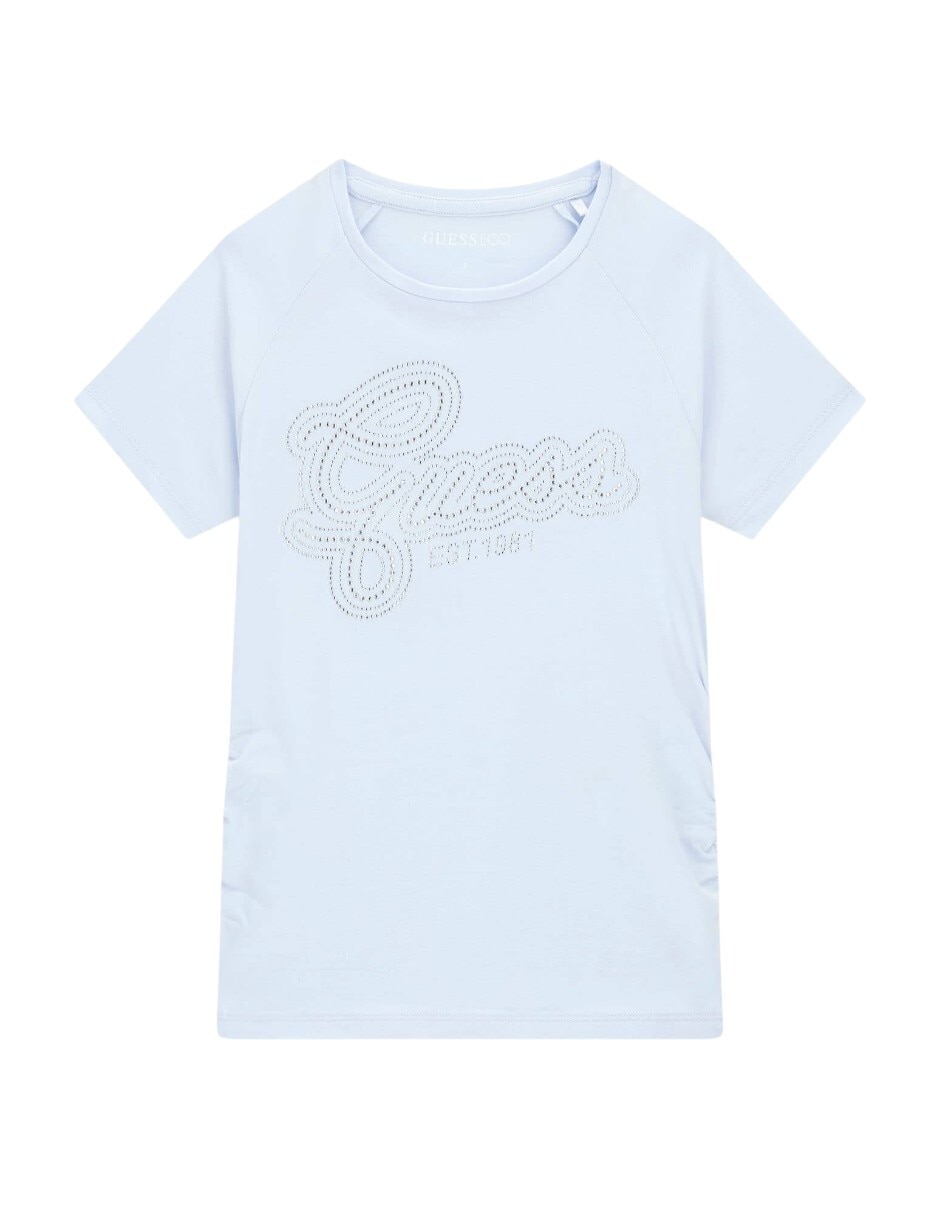 Playera guess manga corta para niña