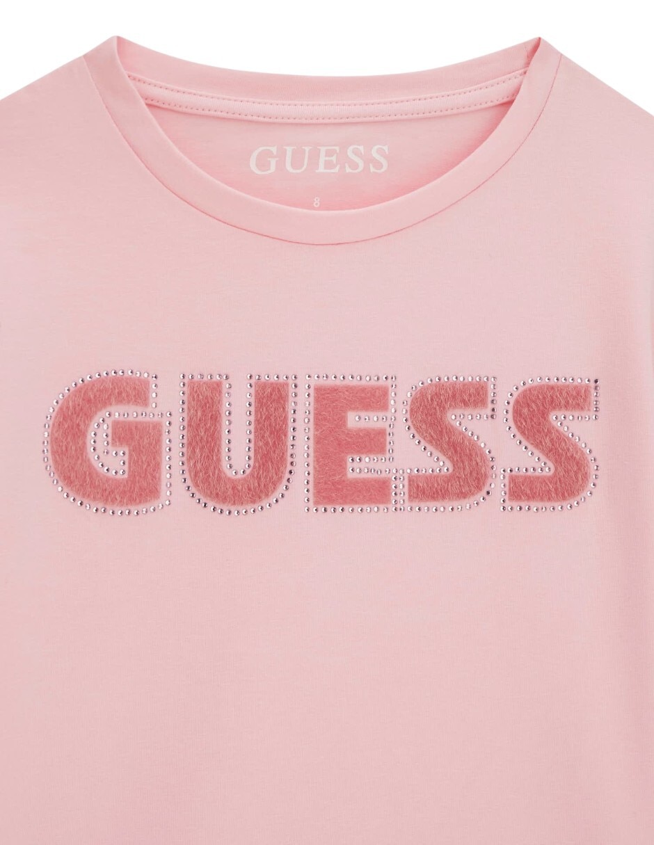 Playera guess  manga corta para niña