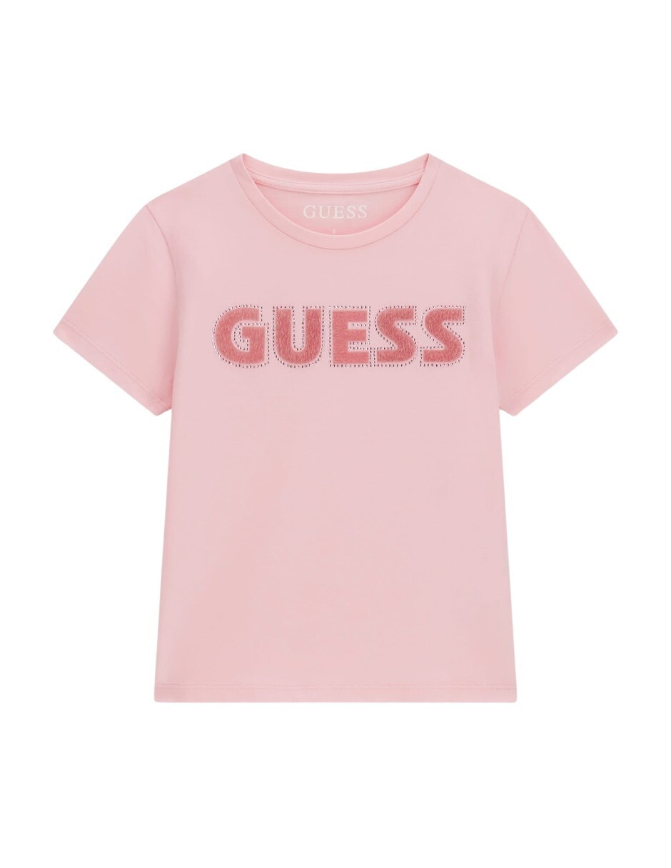 Playera guess  manga corta para niña