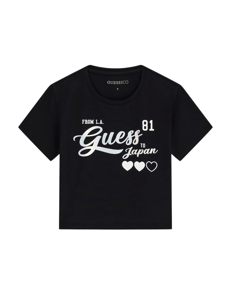 Playera SM26 manga corta para niña Playera SM26 manga corta para niña
