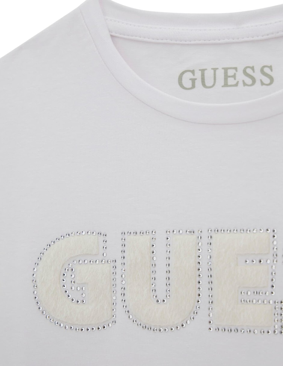 Playera guess  manga corta para niña