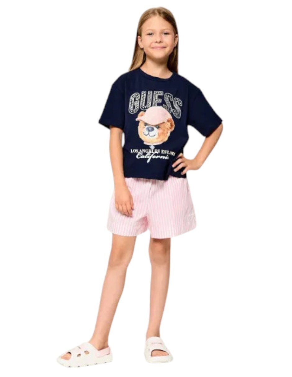 Playera manga 3/4 para niña 2