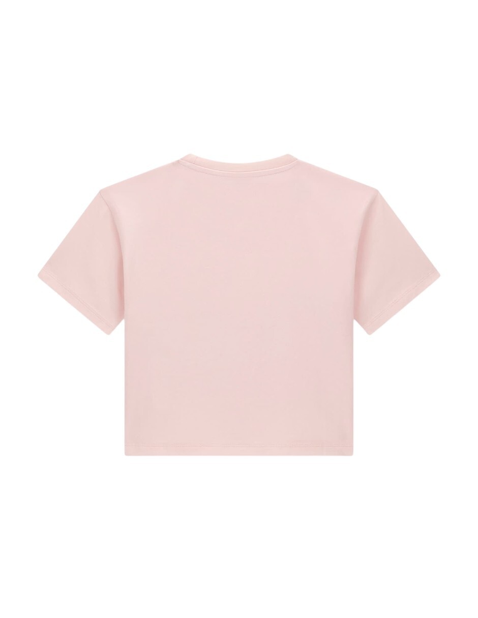 Playera guess manga 3/4 para niña