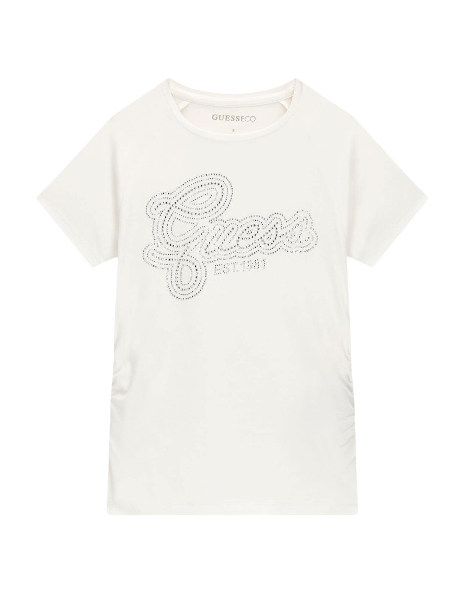 Playera manga corta para niña