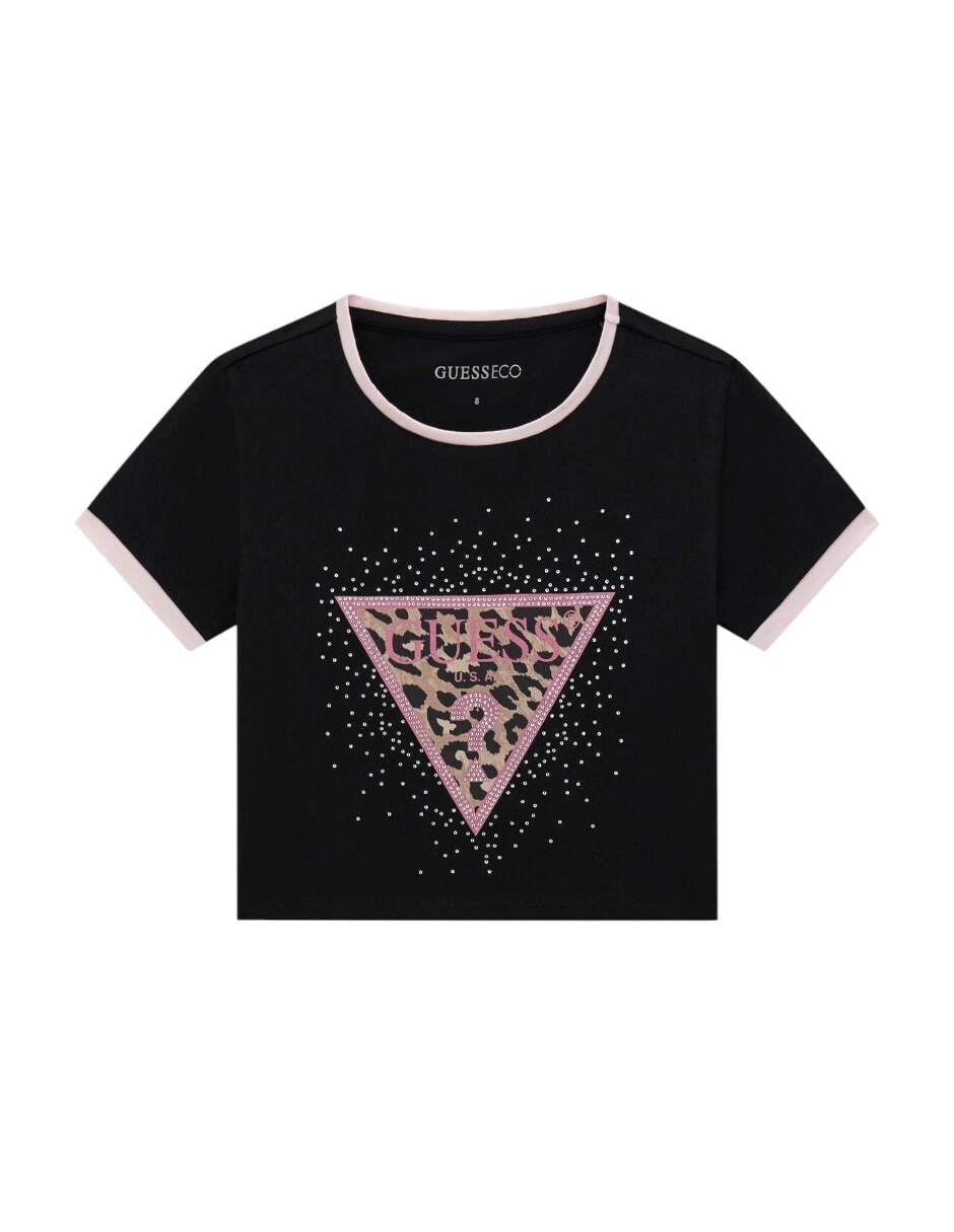 Playera manga corta para niña Playera manga corta para niña