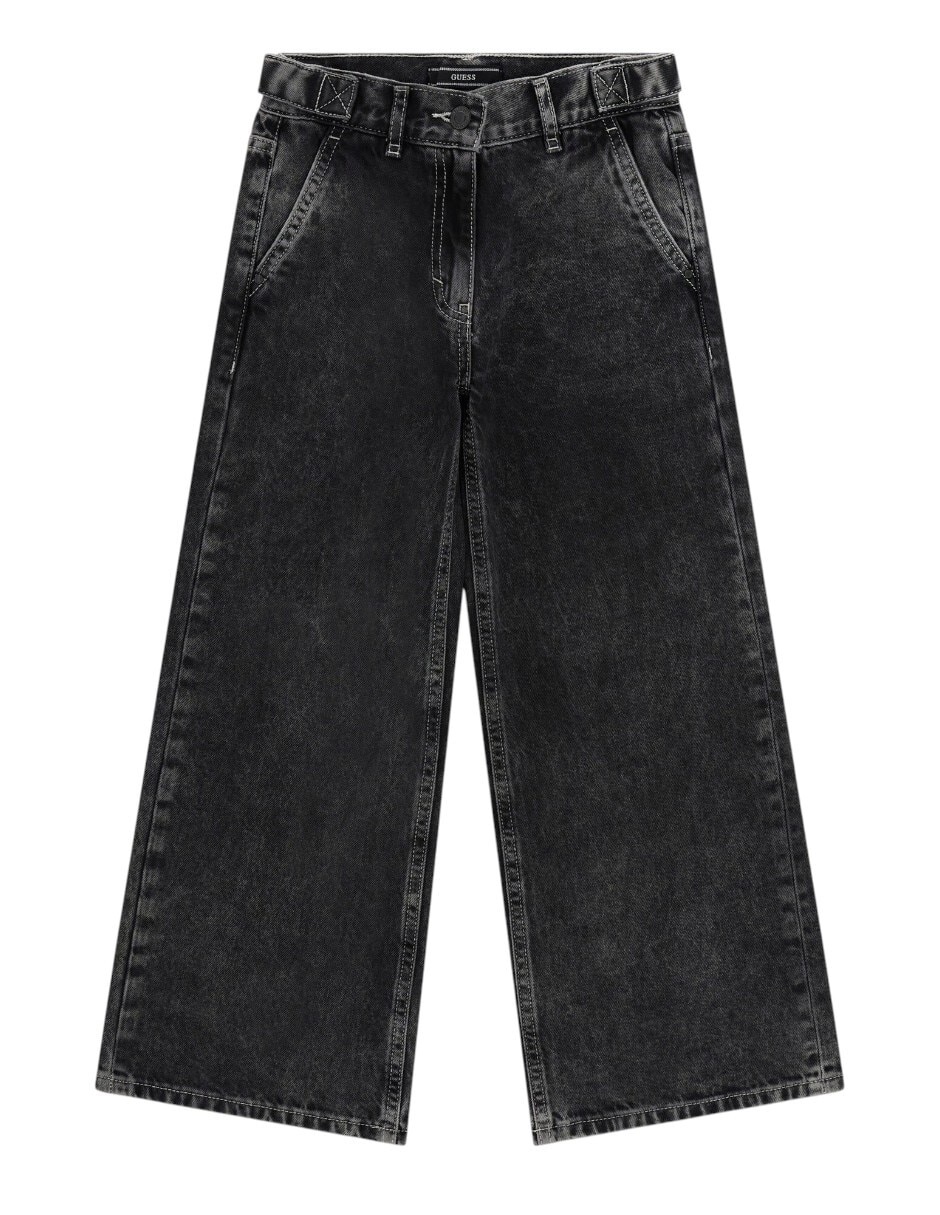 Jeans regular relajado j6ya06d1213-vteo lavado obscuro para niña Jeans regular relajado j6ya06d1213-vteo lavado obscuro para niña