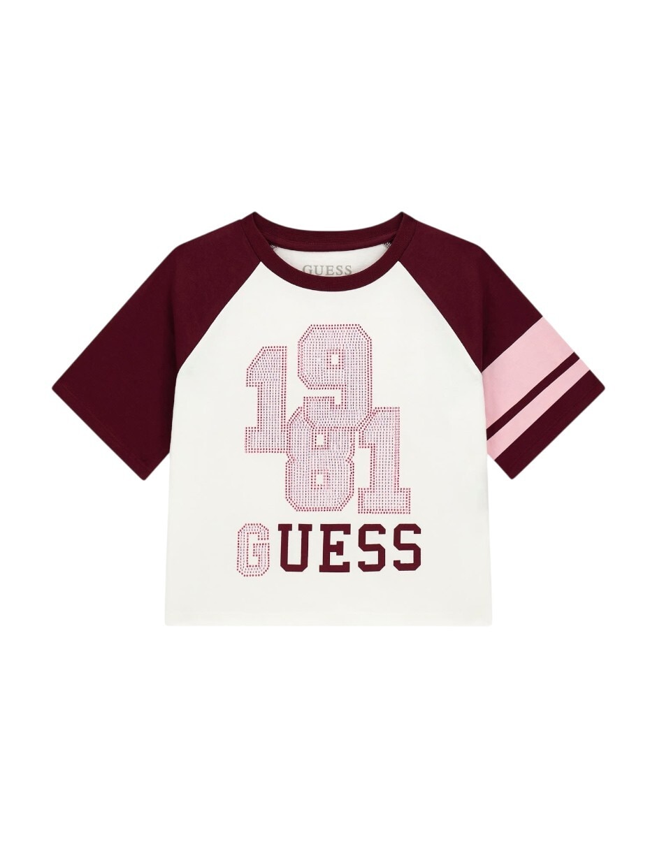 Playera manga corta para niña Playera manga corta para niña