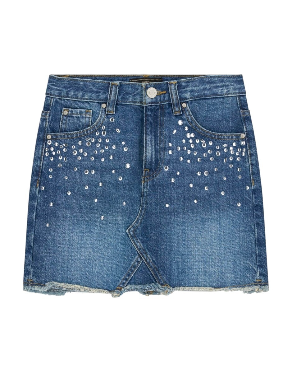 Falda guess  de algodón para niña