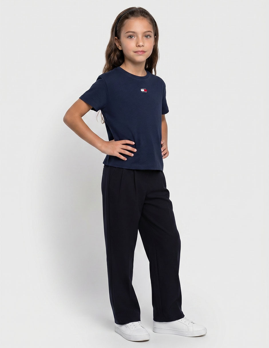 Playera manga corta para niña