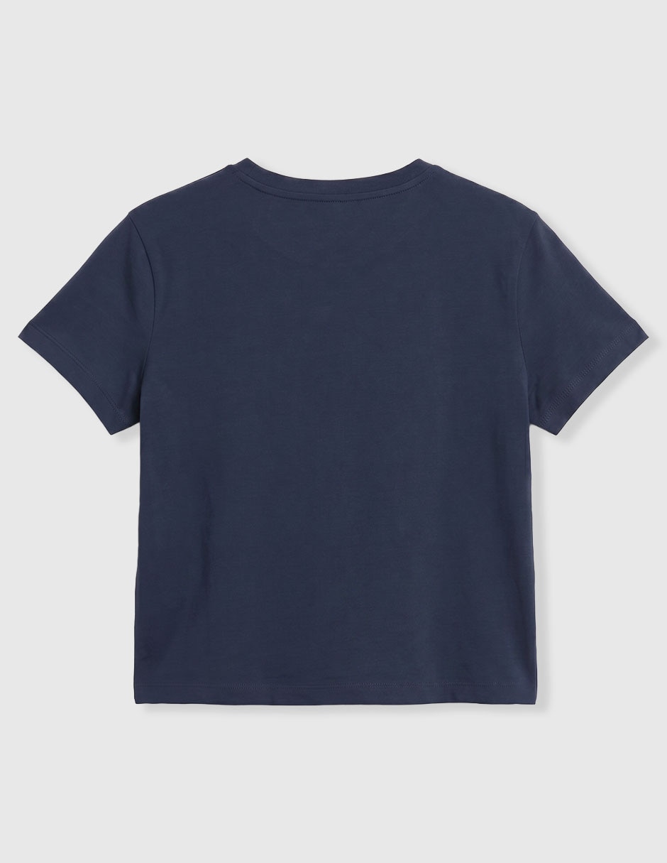 Playera manga corta para niña