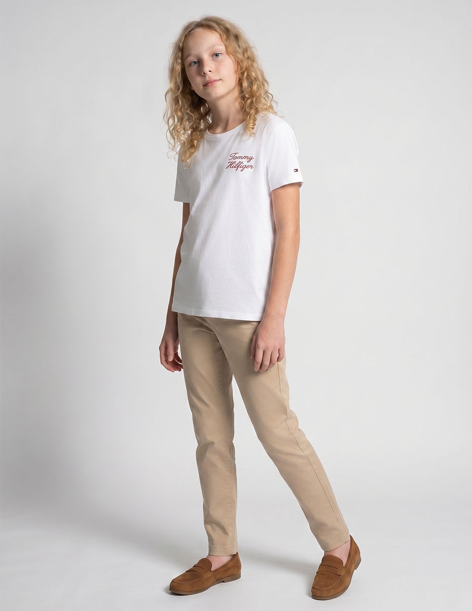 Playera manga corta para niña