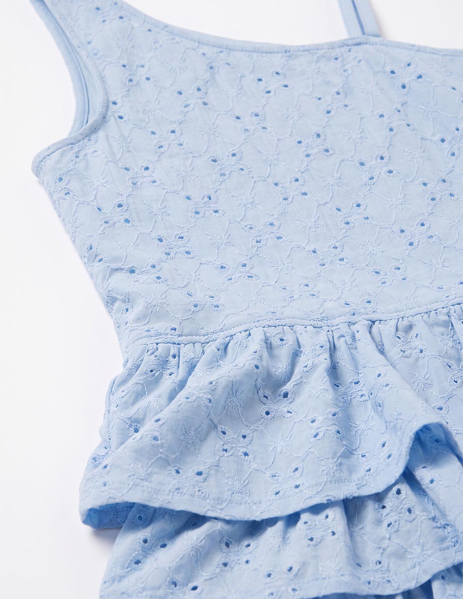 Vestido sin manga para niña 4