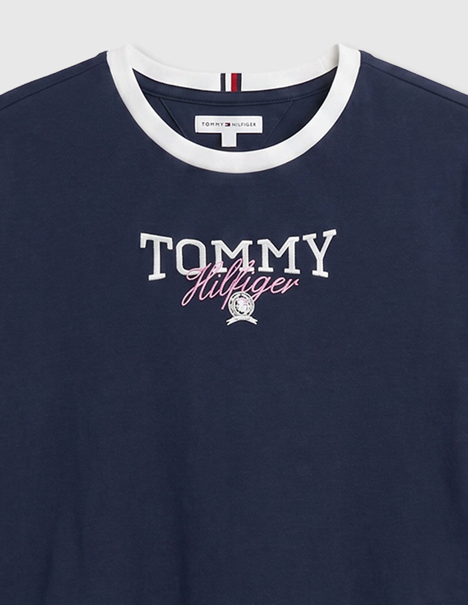 Playera manga corta para niña
