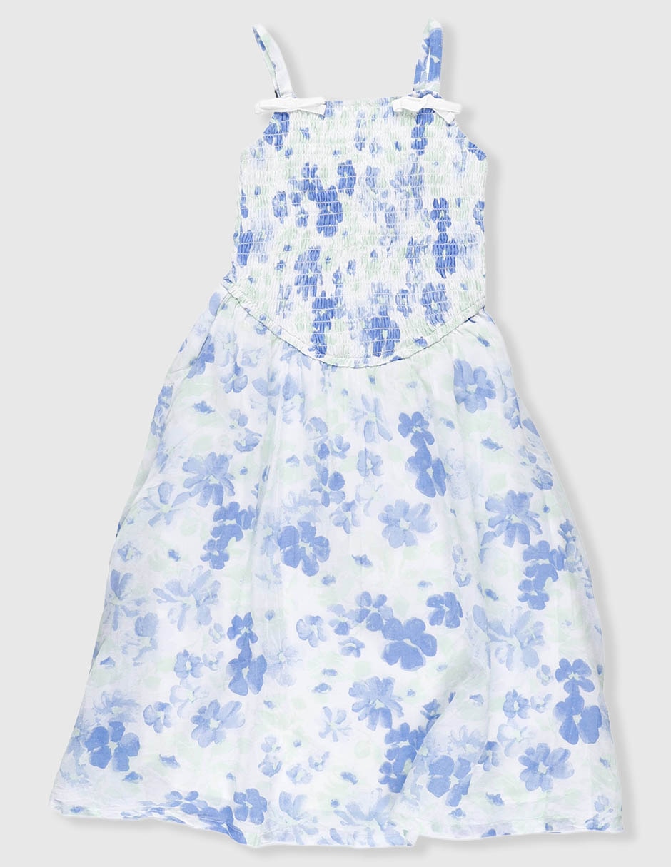 Vestido Abercrombie manga corta para niña