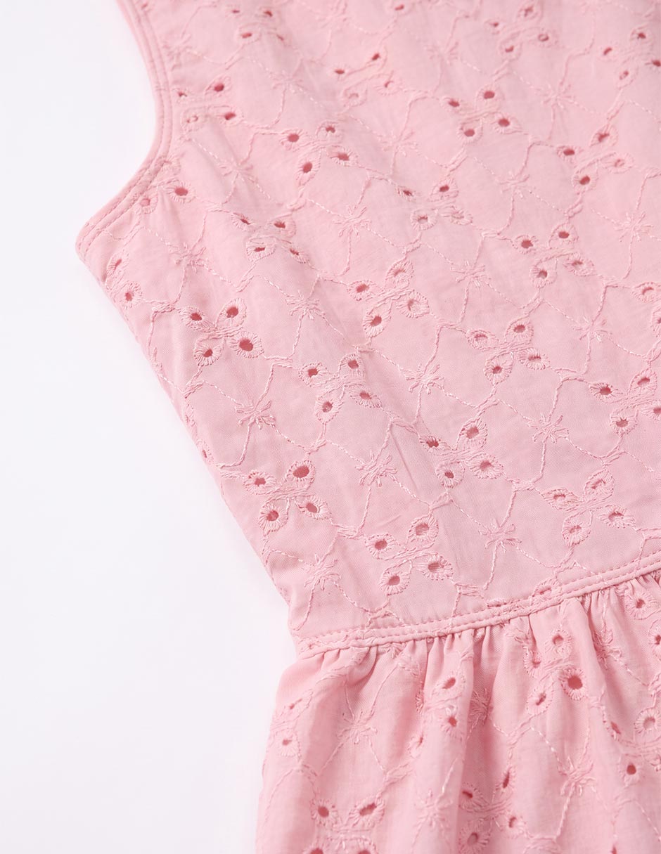 Vestido sin manga para niña 4