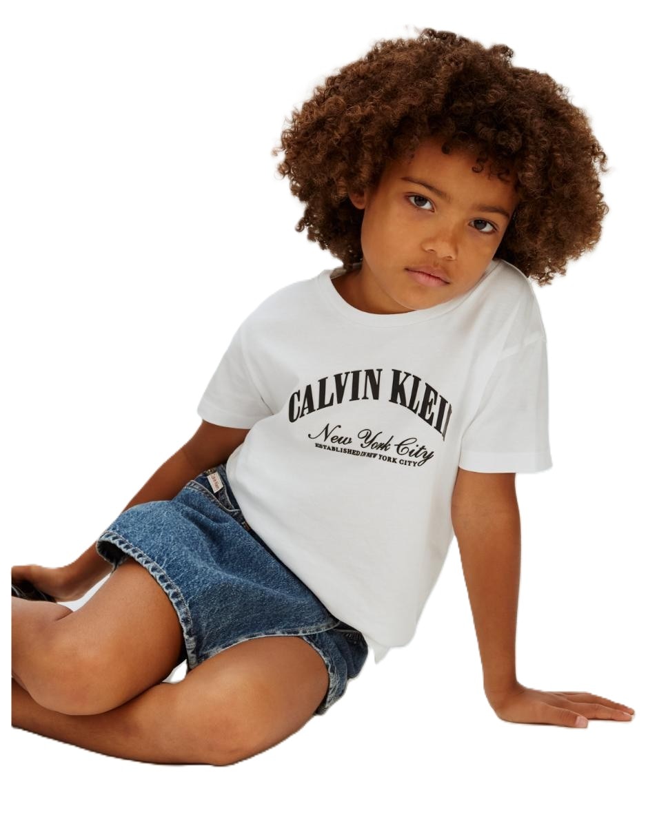 Playera manga corta para niña Playera manga corta para niña
