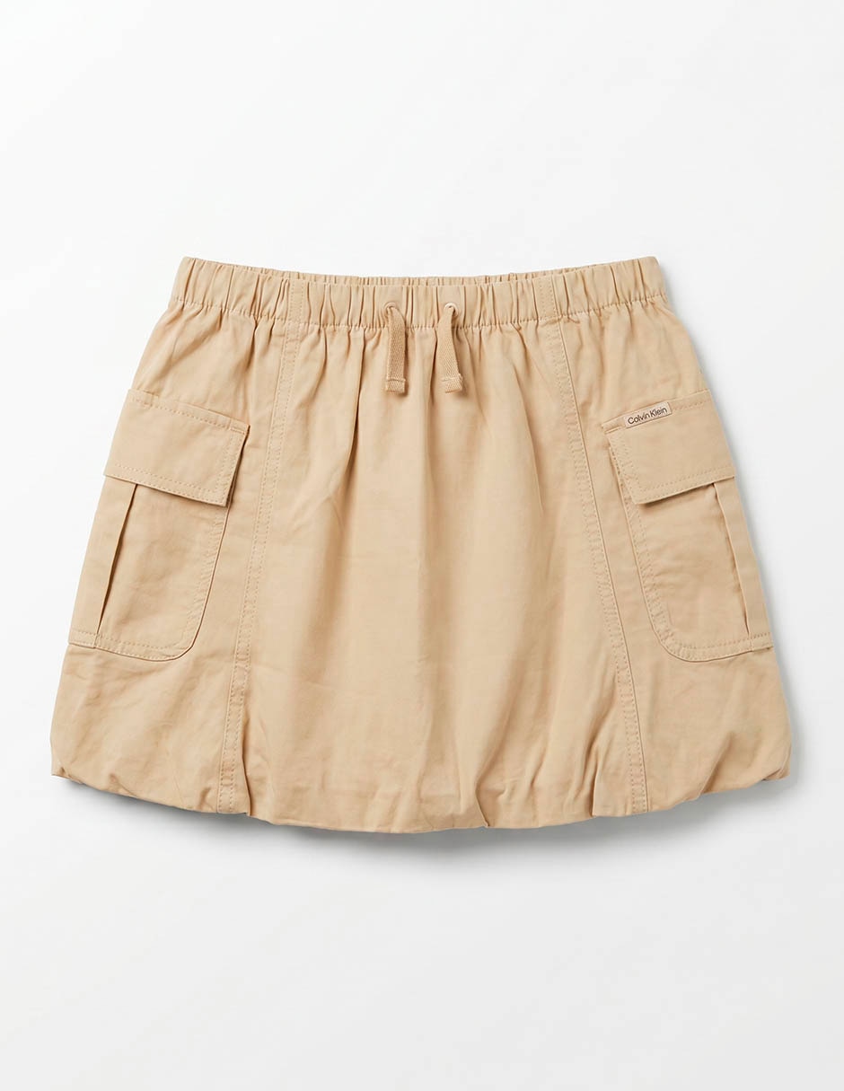 Falda calvin klein de algodón orgánico para niña 2