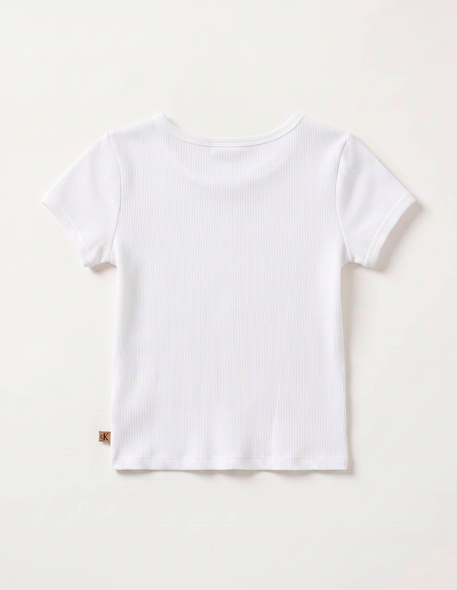 Playera calvin klein manga corta para niña 2