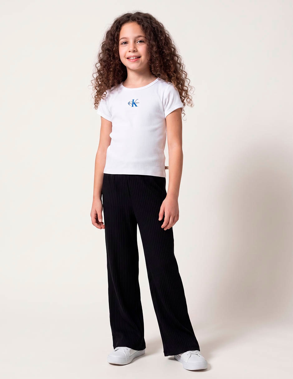 Playera calvin klein manga corta para niña 5