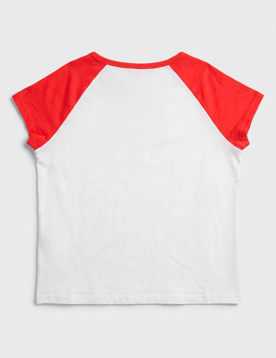 Playera manga corta para niña 3