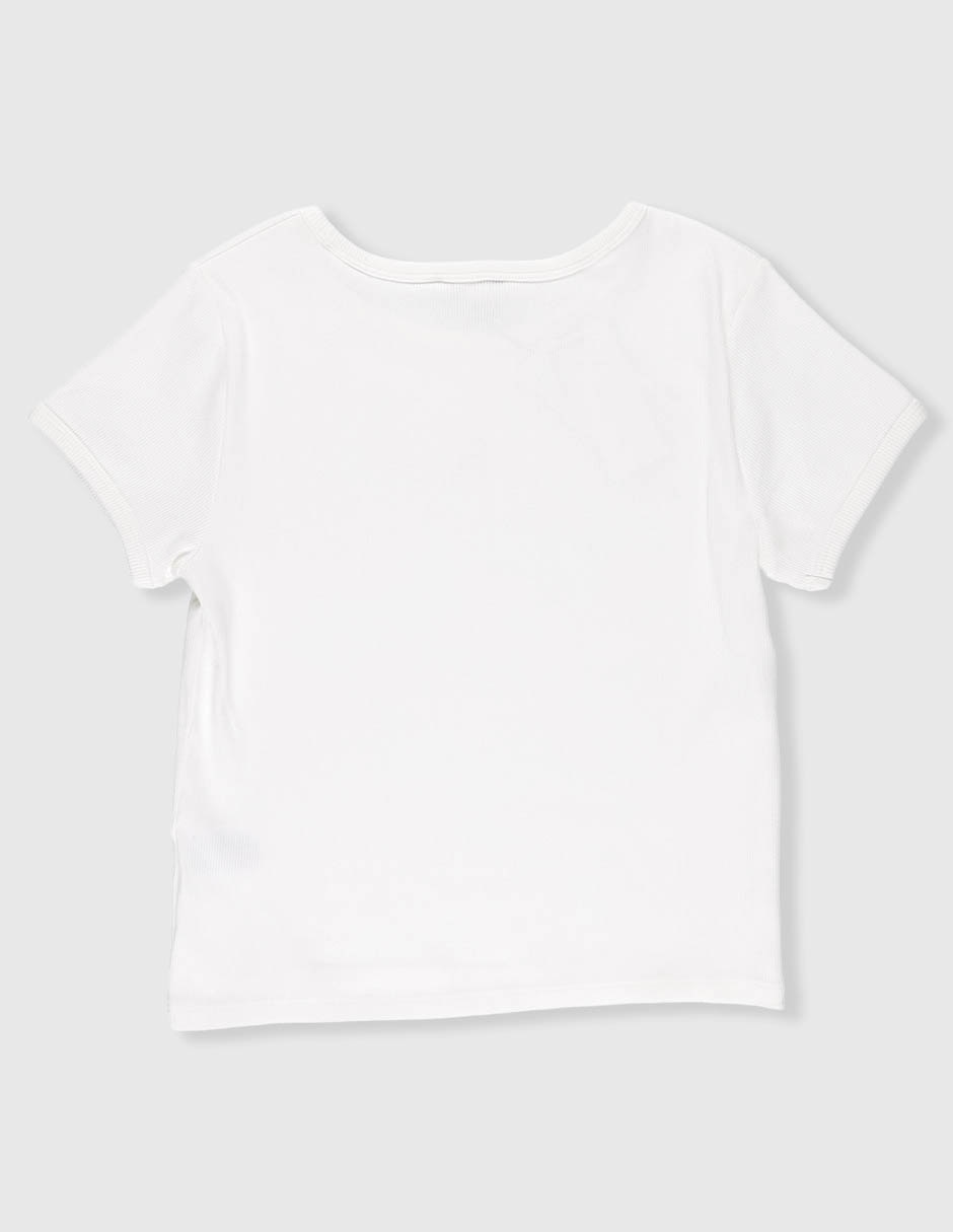 Playera Calvin Klein manga corta para niña 3
