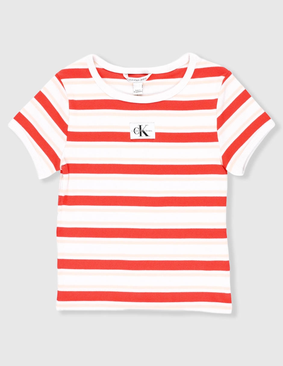 Playera Calvin Klein manga corta para niña 2