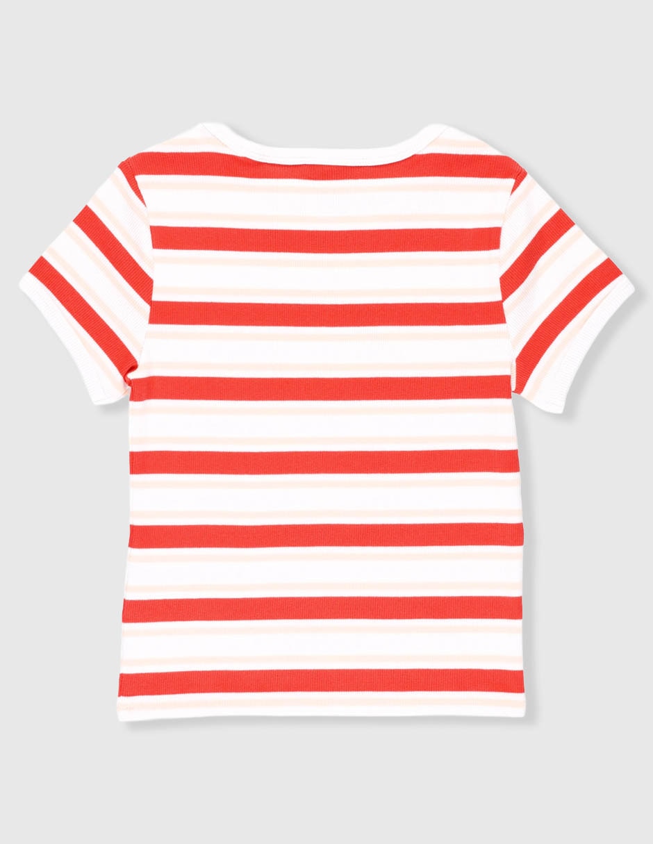 Playera Calvin Klein manga corta para niña 3