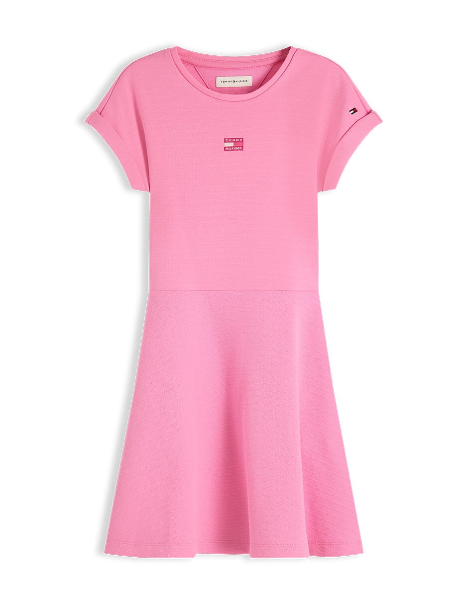 Vestido Hilfiger manga regular para niña 3