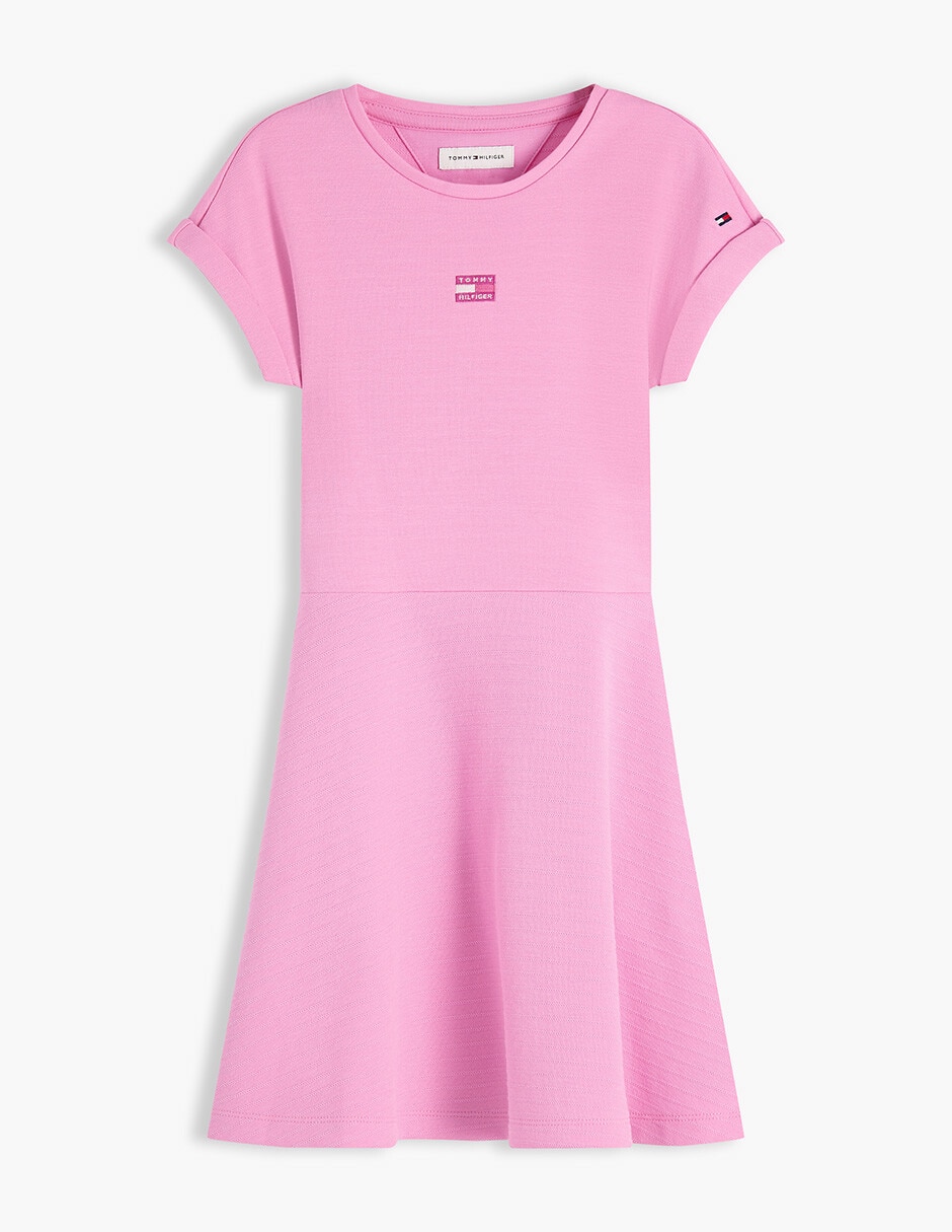 Vestido Hilfiger manga regular para niña 6