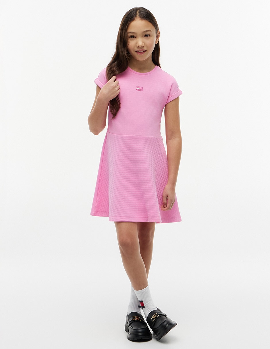 Vestido Hilfiger manga regular para niña Vestido Hilfiger manga regular para niña
