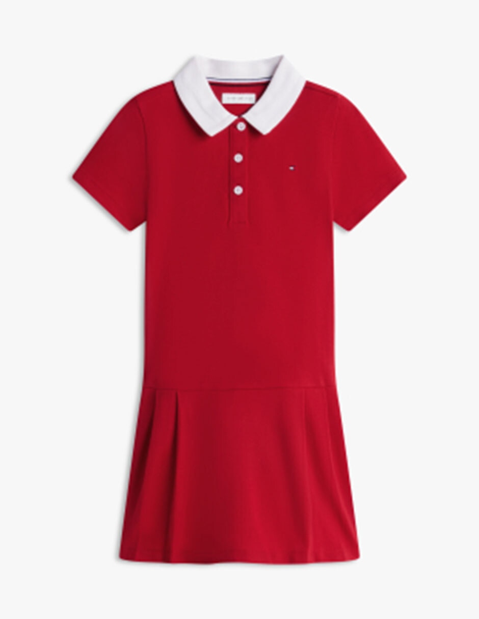 Vestido manga regular para niña 2