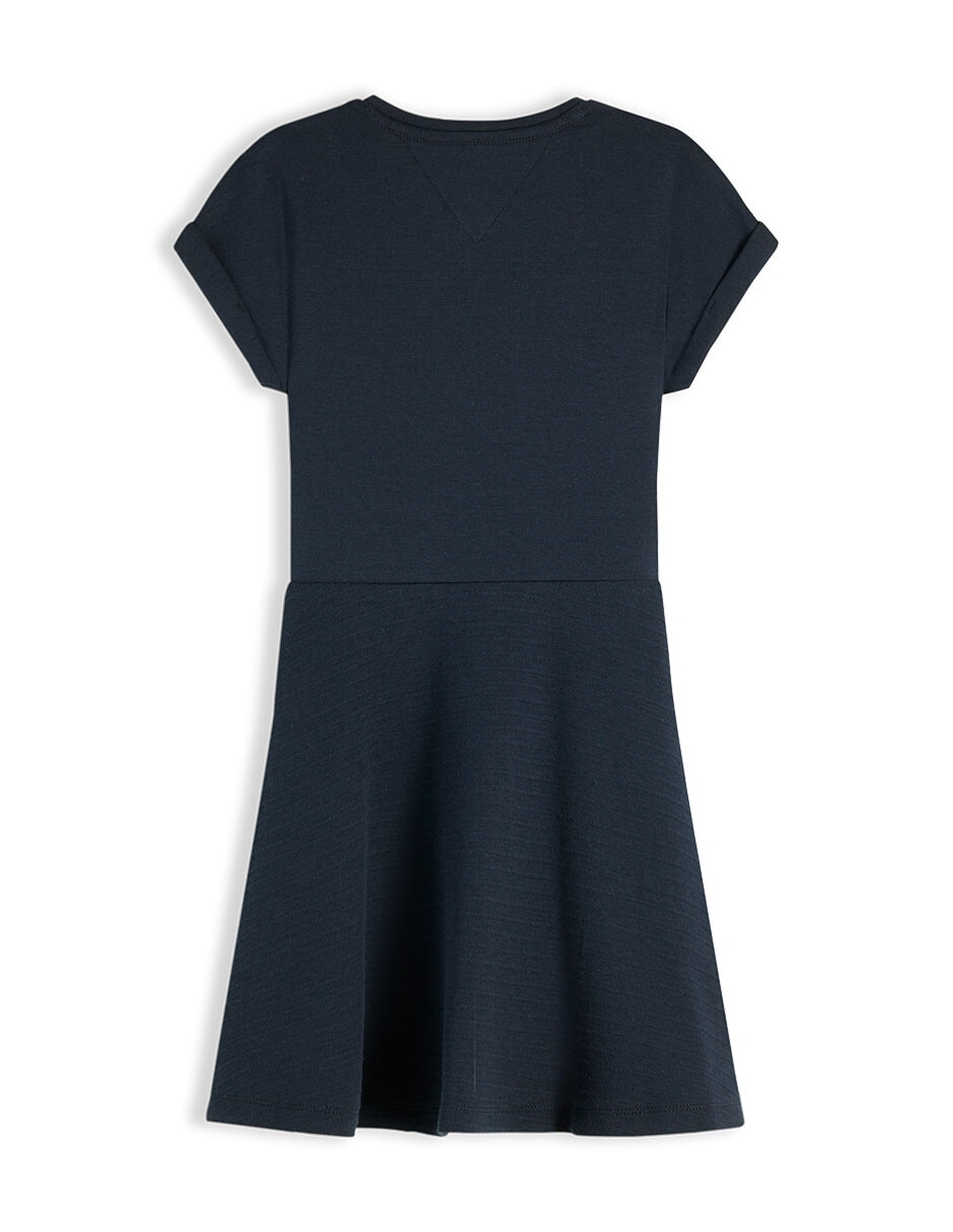 Vestido Hilfiger manga regular para niña 2