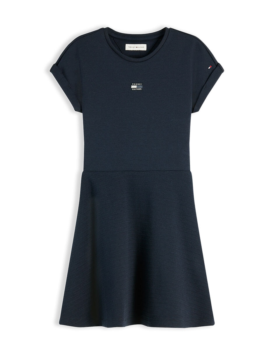 Vestido Hilfiger manga regular para niña 4