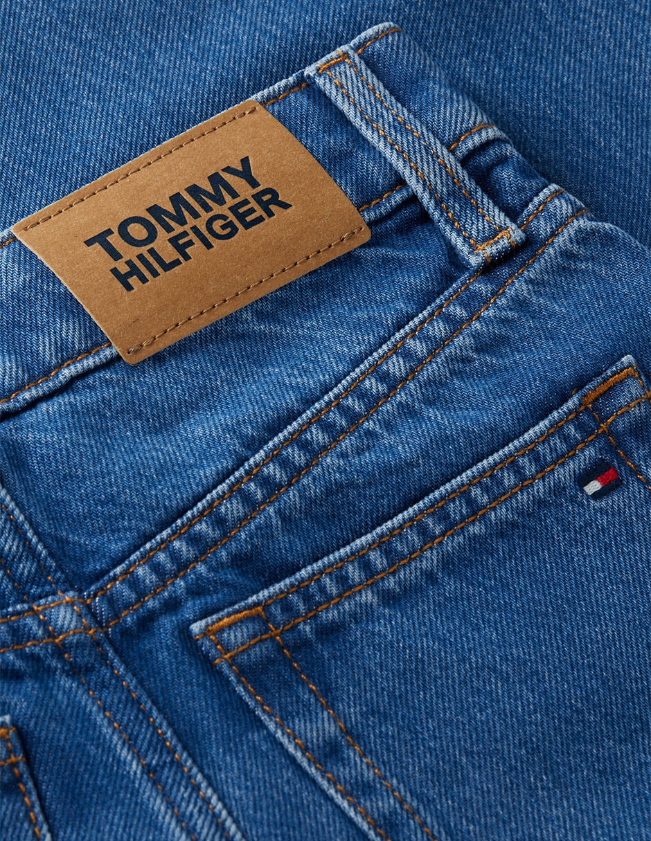 Jeans straight Tommy Hilfiger para niña