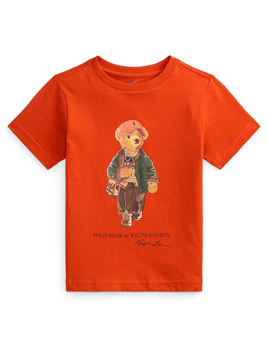 Playera manga corta para niño