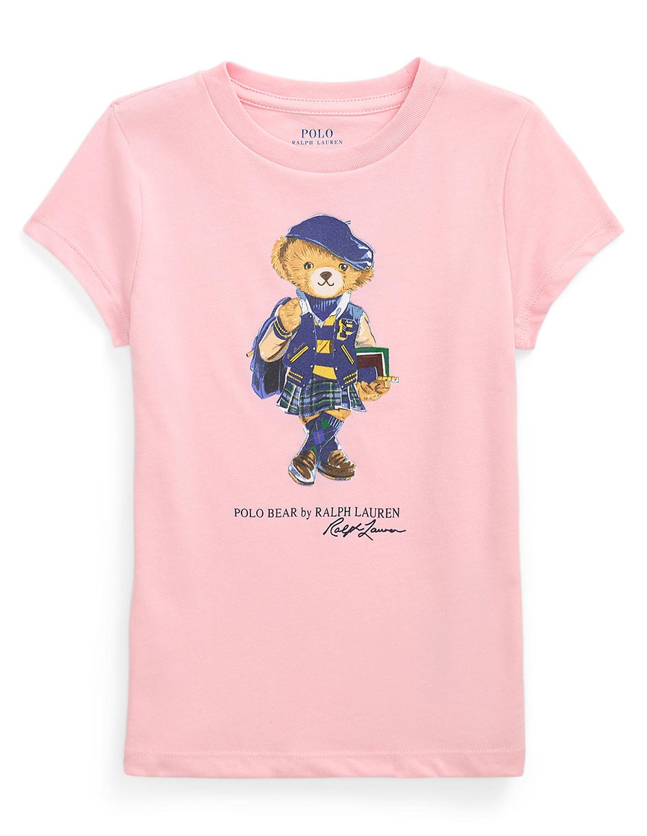 Playera polo manga corta para niña Playera polo manga corta para niña