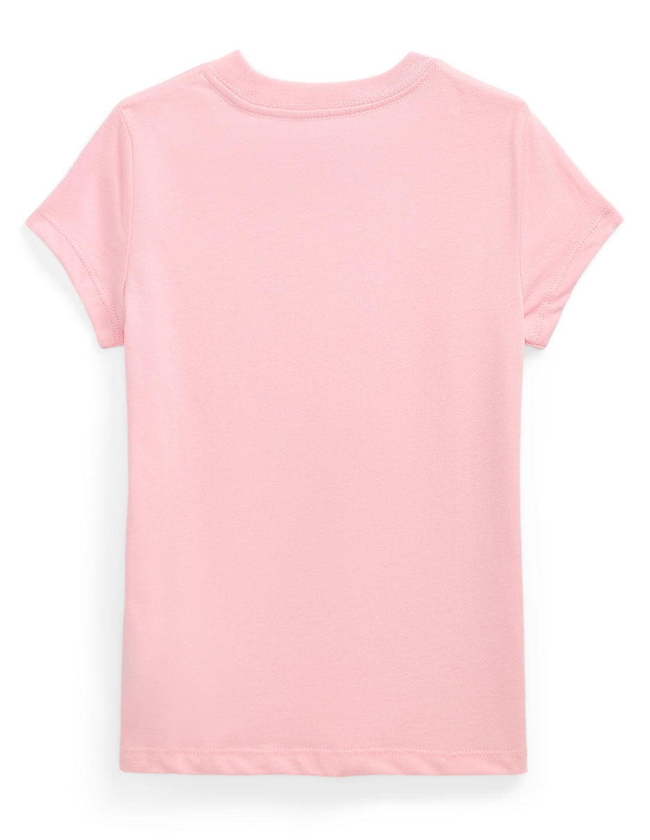 Playera polo manga corta para niña 2