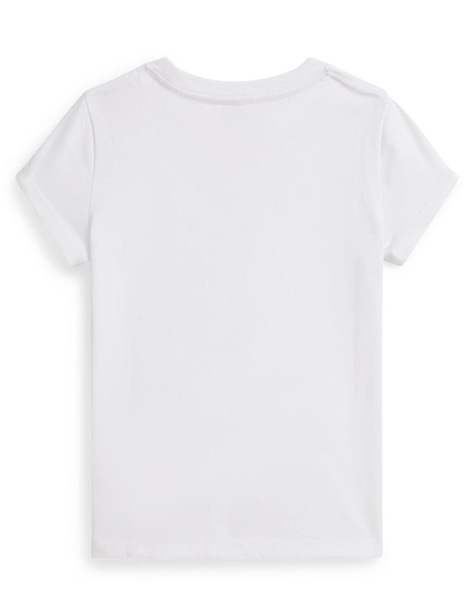 Playera manga corta para niña